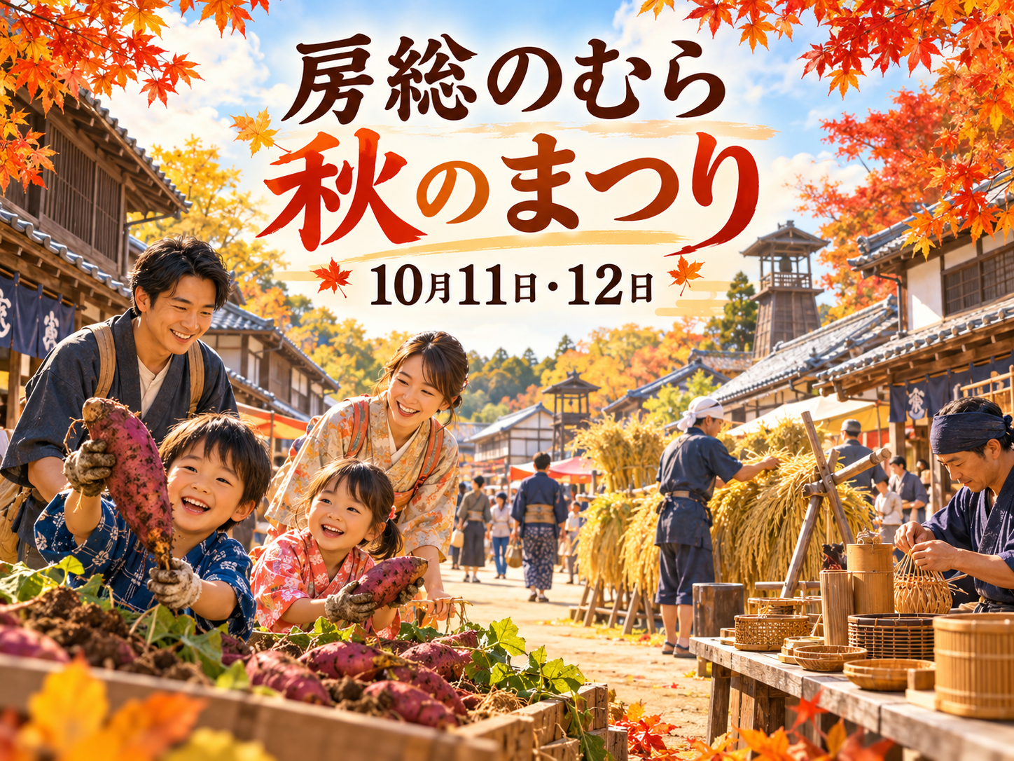 房総のむら 秋のまつり2026｜10月11日・12日開催、時間・料金・アクセス